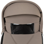 Детская коляска люлька Roan Bass Next Classic d12 2.0 1 в 1 BNC/70/1 Hazel/Black/руч.Black