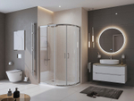 Душевой поддон из искусственного камня BelBagno Uno 120x90 L TRAY-MR-UNO-RH-120/90-550-35-W-L Белый
