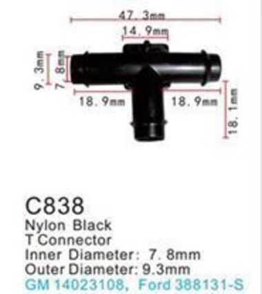 Клипса для крепления внутренней обшивки а/м GM пластиковая (100шт/уп.) Forsage клипса C0838( GM )