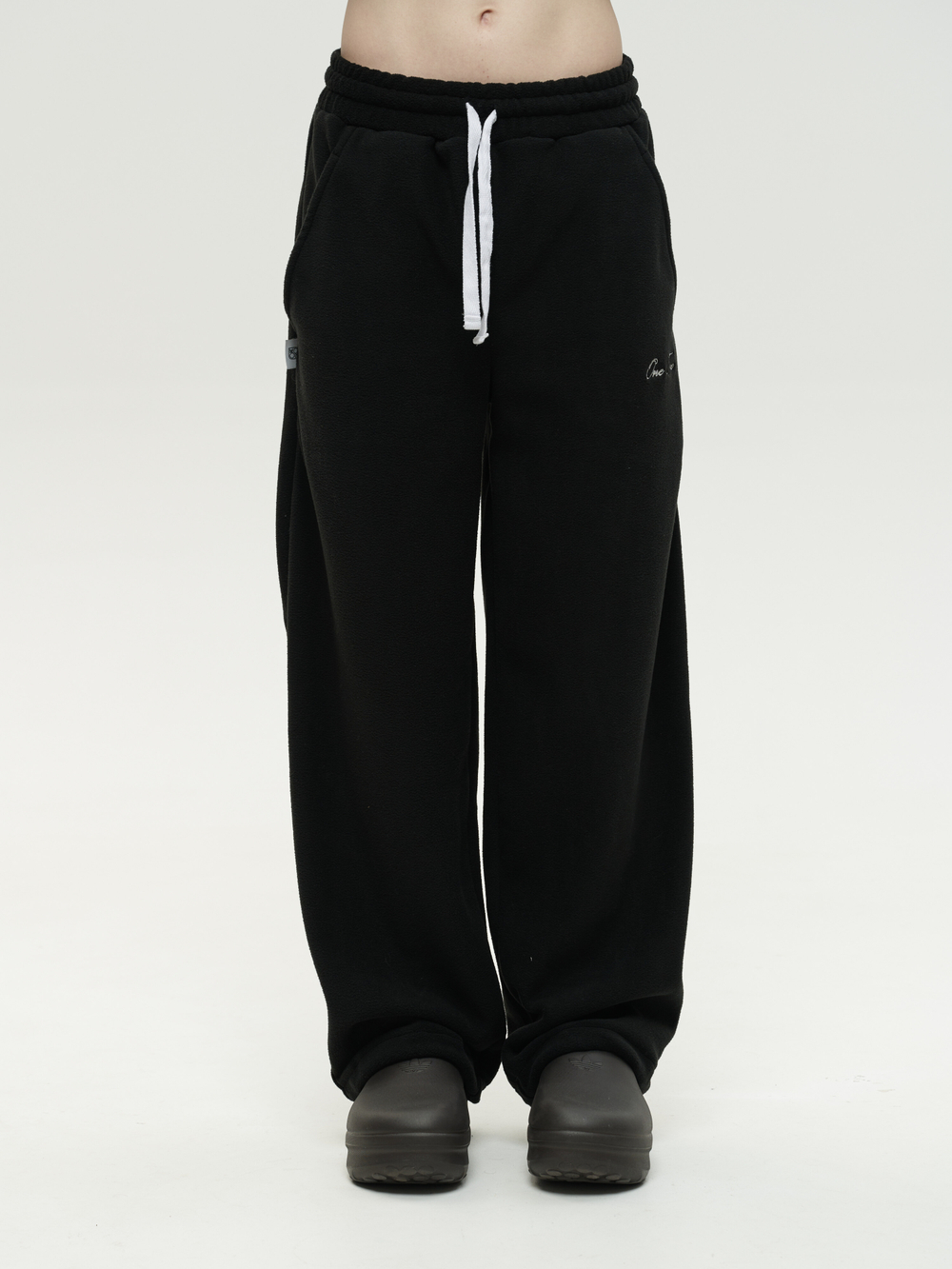 Drawstring Sweatpants Black