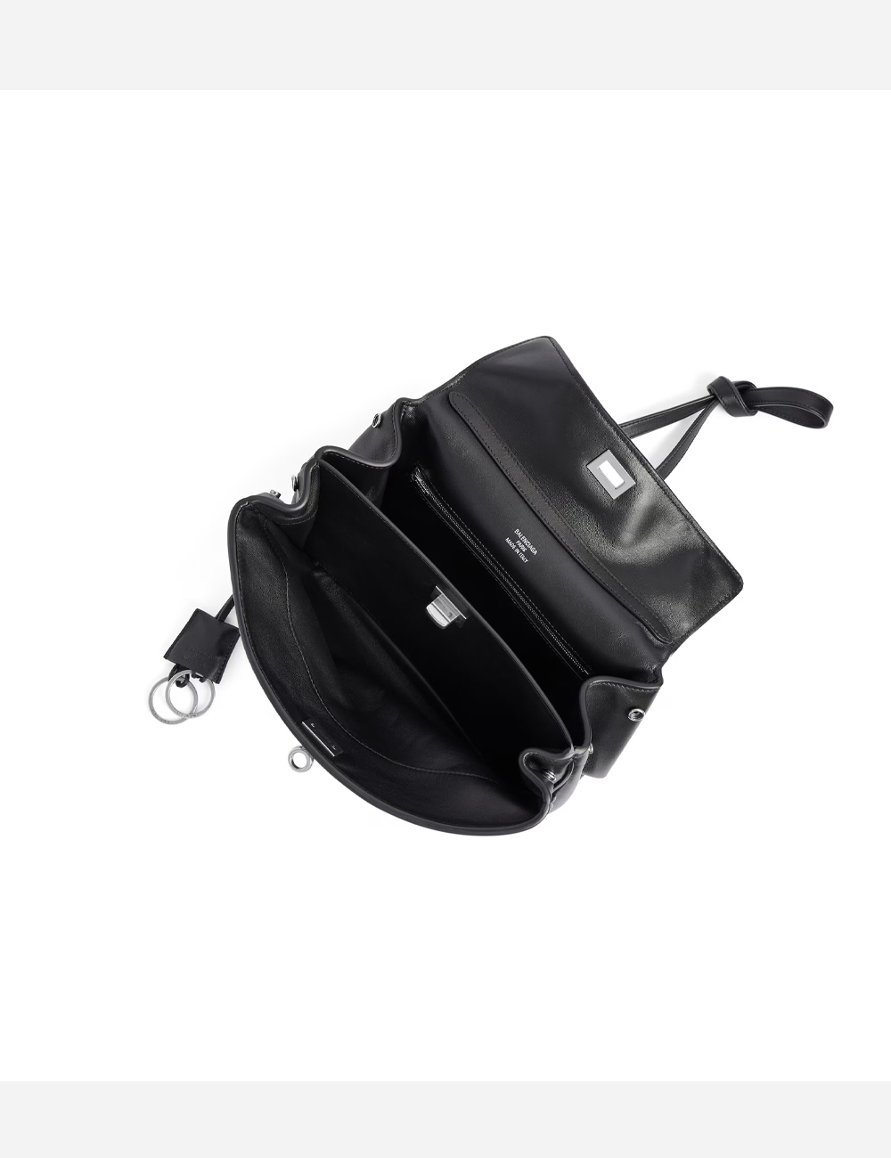 Сумка Balenciaga Rodeo Small Black Silver (7897792AA4U1000)