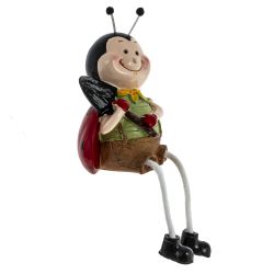 GAEM Набор из 2-х фигурок декоративных "Божья коровка", L10 W7 H14 см