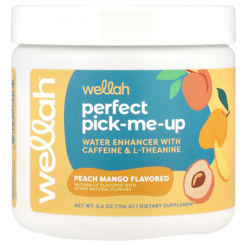 Wellah, Perfect Pick-Me-Up, персик и манго, 156 г (5,6 унции)