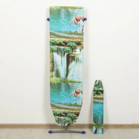 Доска гладильная Nika «Лина 2», 112×29 см, два положения высоты 70, 80 см, цвет МИКС