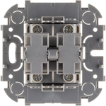 Выключатель 2х-клавишный IP20 10А 250В белый Quteo Legrand