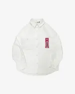 Рубашка БИЧ Плотная Хлопковая молочная