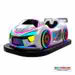 Бамперная электромашинка «ТурбоВспышка» для автодрома, LED-подсветка