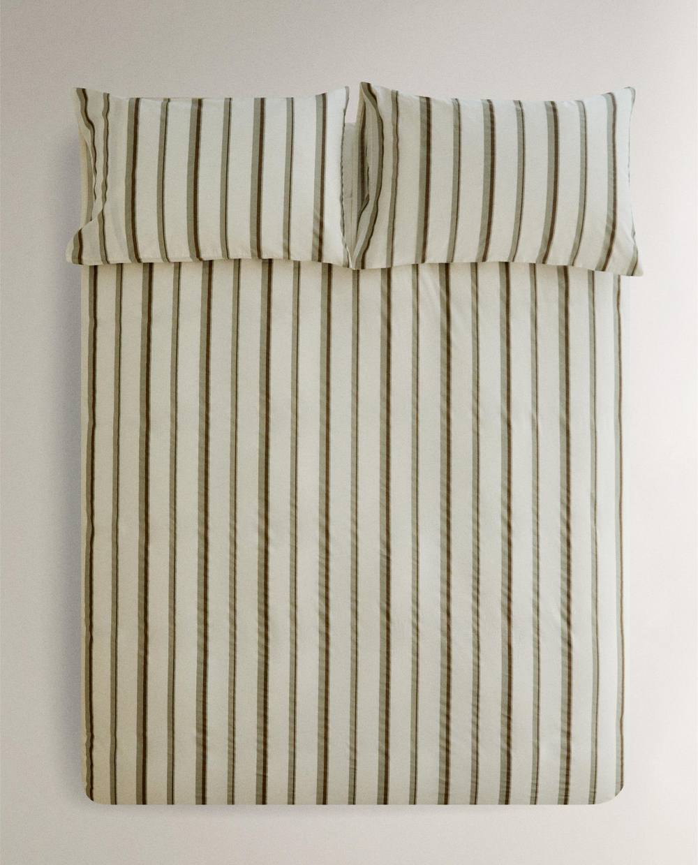 Пододеяльник Zara Home перкаль, хлопок 100%, в полоску, 5185/088
