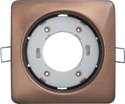 Светильник Navigator 93 024 NGX-S2-006-GX53 (Квадрат черненая медь)