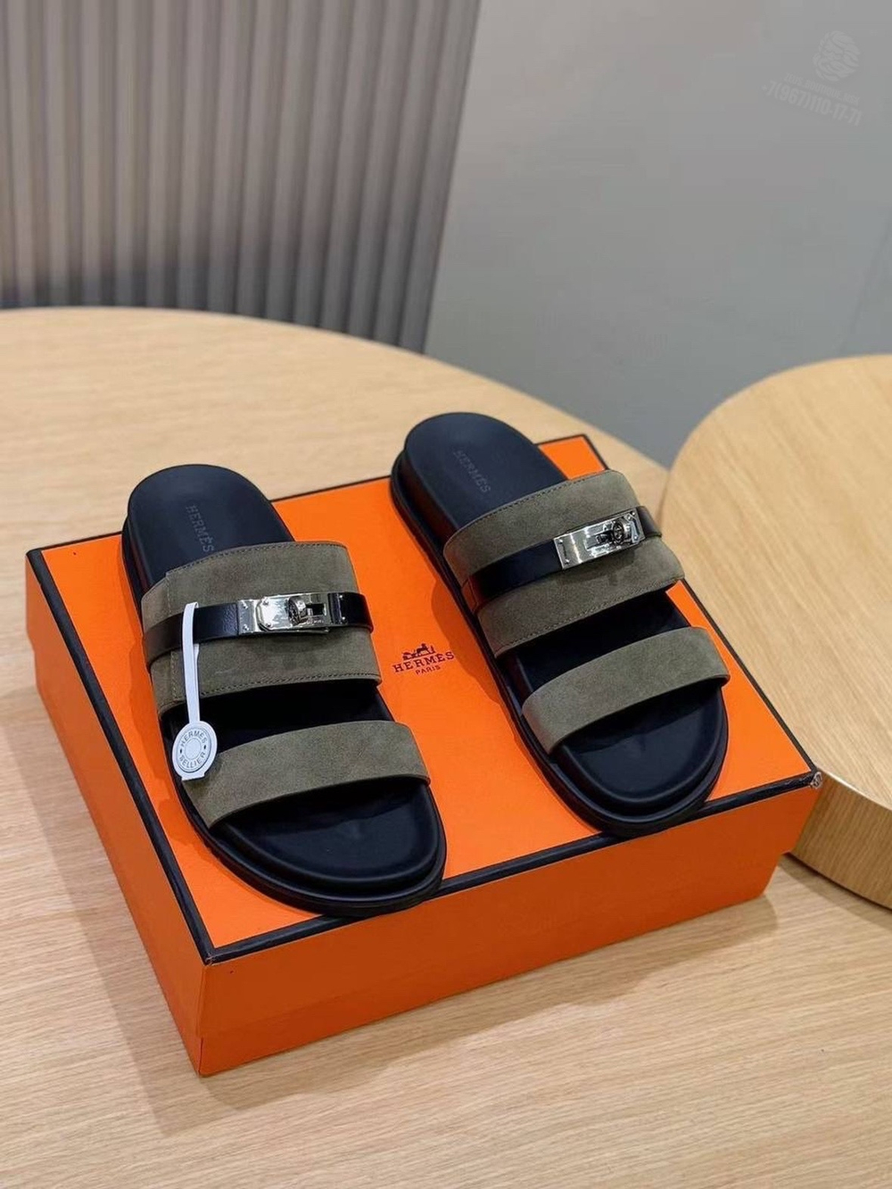 Шлепанцы Hermes Jackson