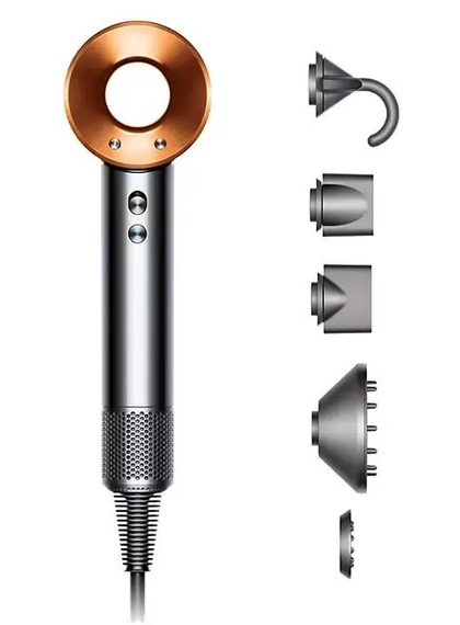 Фен Dyson HD08 Nickel/COOPER