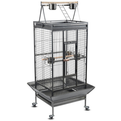 Клетка BC18 для птиц, черный металлик,  830*770*1720мм, Triol