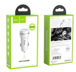 Автомобильное З/У Z27A Staunch single port in-car QC3.0 charger - white