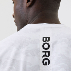 Мужское теннисное поло Björn Borg Performance T-Shirt Men - White