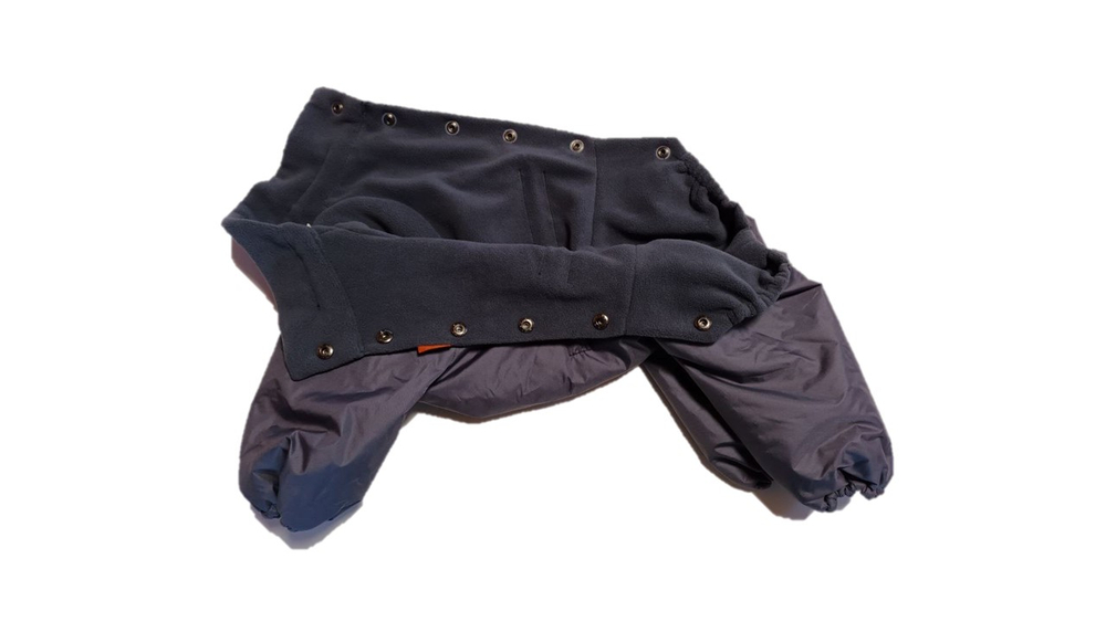 Комбинезон, утепленный флисом 25 мальчик (обхват груди 47-55) серый