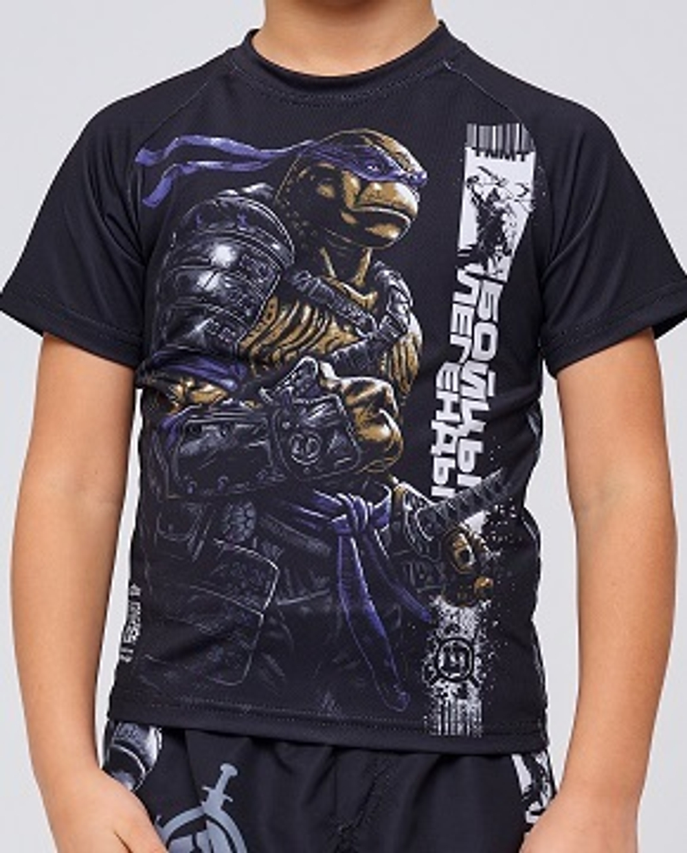 Футболка детская Legenda Turtle Dry-fit T-shirt черная