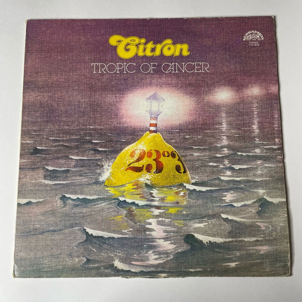 Винтажная виниловая пластинка LP Citron Tropic Of Cancer (Чехословакия 1984)