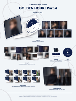 Альбом ATEEZ - GOLDEN HOUR : Part.4 (DIGIPACK Ver.)