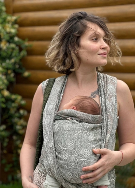 Mokosh wrap Чертополохи Туманный лес