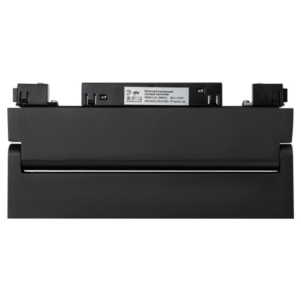 Магнитный трековый светильник ЭРА TRM20-4-22-12W3K BK светодиодный 12Вт 3000К черный для системы NOVA | Магнитные трековые светильники