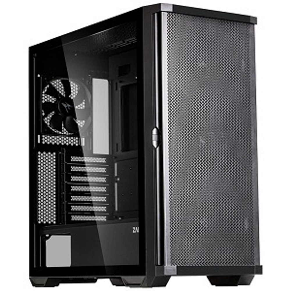 Корпус Midi-Tower Zalman Z10 Black, ATX, боковое стекло, черный