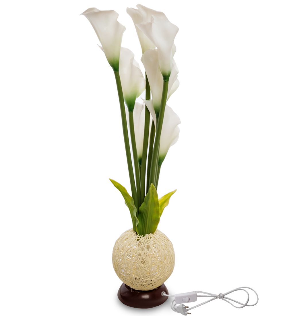 LP-08 Каллы в вазе с LED-подсветкой