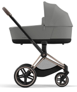 Коляска Cybex Priam IV Rosegold complete Cloud T Mirage Grey Plus Base T 3 в 1 Mirage Grey