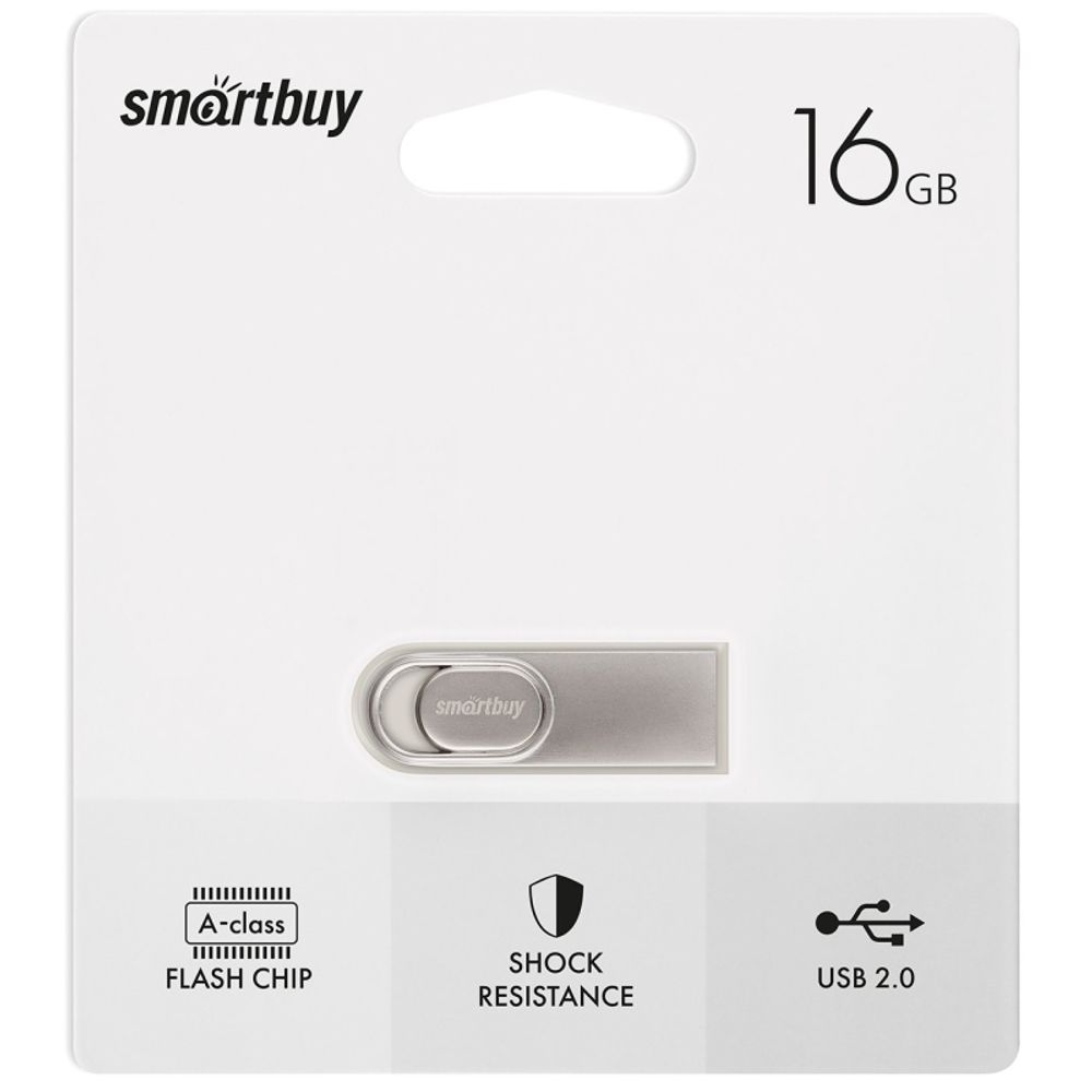 USB карта памяти 16ГБ Smart Buy M3 (металл)
