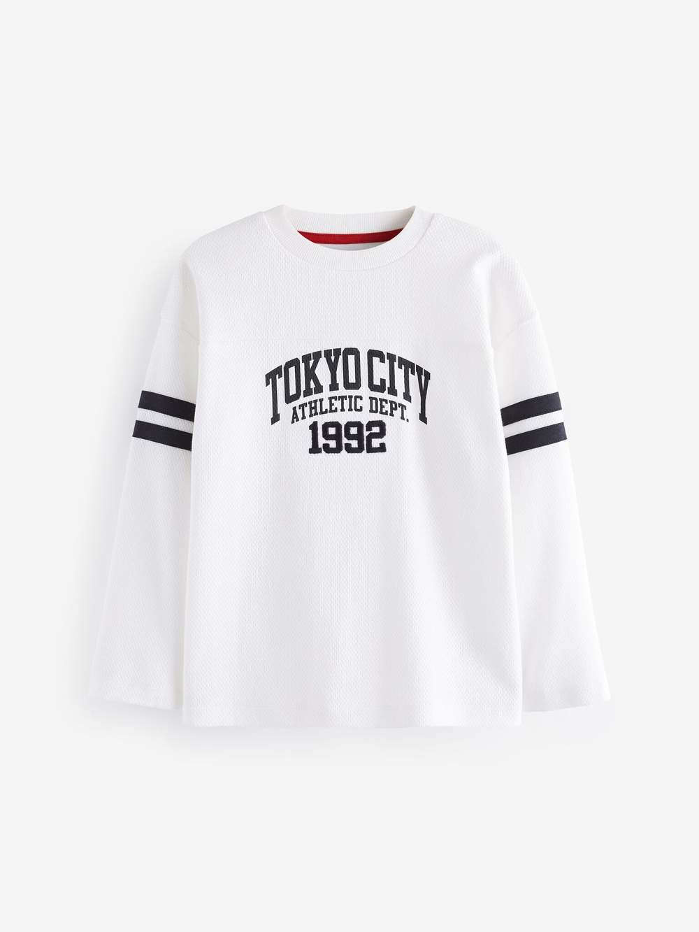 Лонгслив для мальчика Next 683-195, 3 шт., Голубой, Белый, Темно-серый