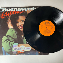 Винтажная виниловая пластинка LP Buenaventura, Karel Vagner Band Buena (Чехословакия 1989)