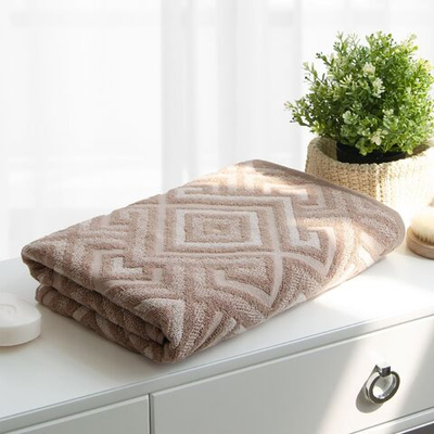 Полотенце Самойловский Текстиль МХ42 50/90 Сиена Вид 2 Мокко/светло-бежевый 00