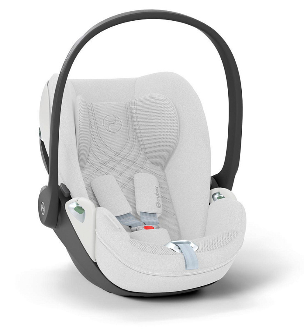 Коляска 3 в 1 Cybex Priam IV Matt Black complete и автокресло Cloud T i-Size Platinum White Plus Cozy Beige