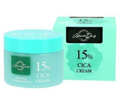 GRACEDAY 15% Крем д/лица смягчающ.с центеллой азиатской 50мл
