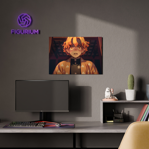 Постер Zenitsu Agatsuma - Demon Slayer