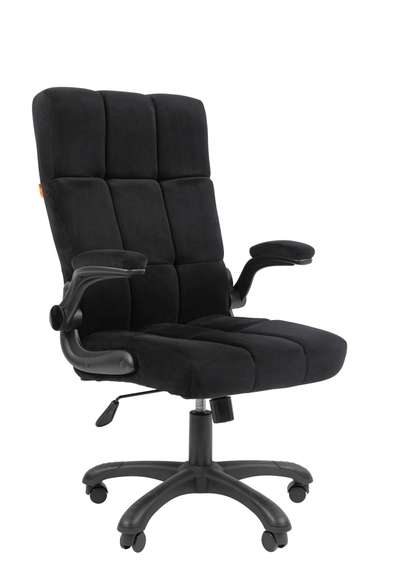 Кресло Chairman Home 444 Россия ткань Т-84 черный