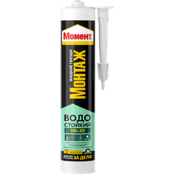 Жидкие гвозди Момент 1874633 Монтаж водостойкий МВ-40 300 гр.