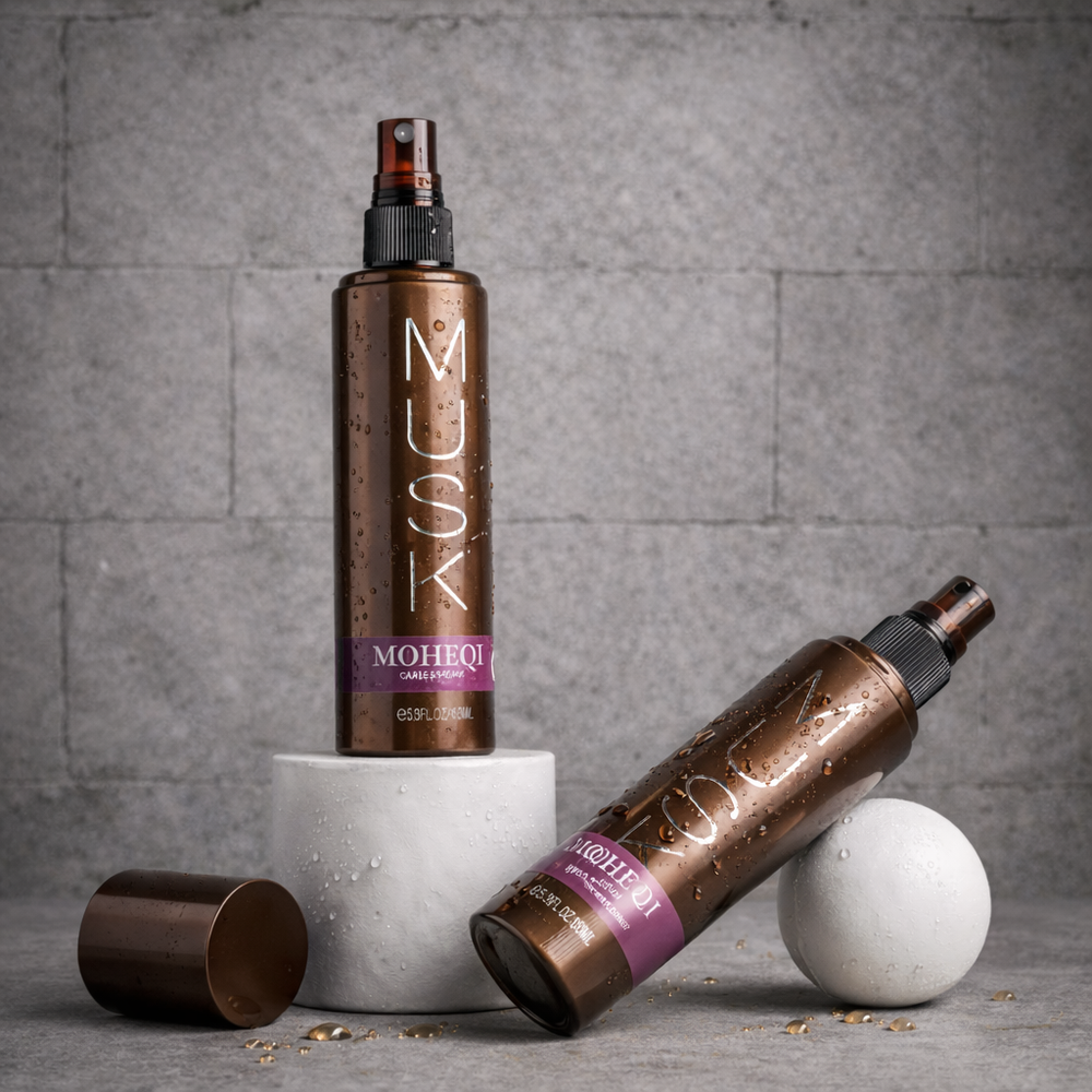 MOCHEQI Концентрированная разглаживающая сыворотка-спрей для волос, 150 мл