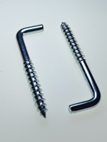 8х80 ОЦ.Шуруп-крючок Г-образный (20 шт.)