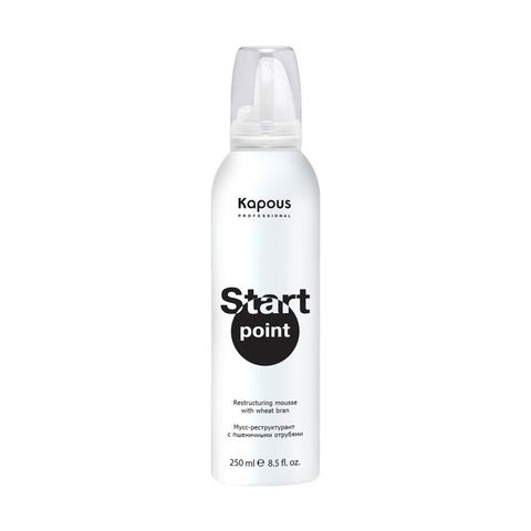 Мусс-реструктурант «Start Point» с пшеничными отрубями, 250 мл Kapous Professional