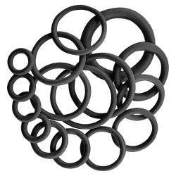 Кольца уплотнительные резиновые маслобензостойкие, 270пр. (для кондиционеров) RockForce##Rock FORCE RF-774