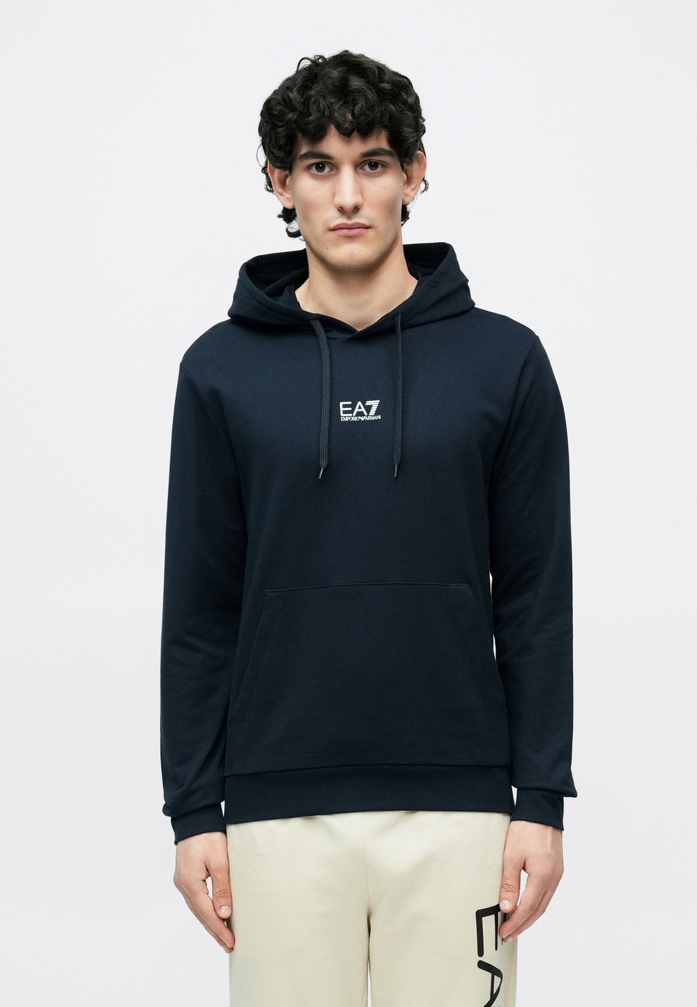 EA7 Emporio Armani UNISEX - Толстовка с капюшоном - Синий