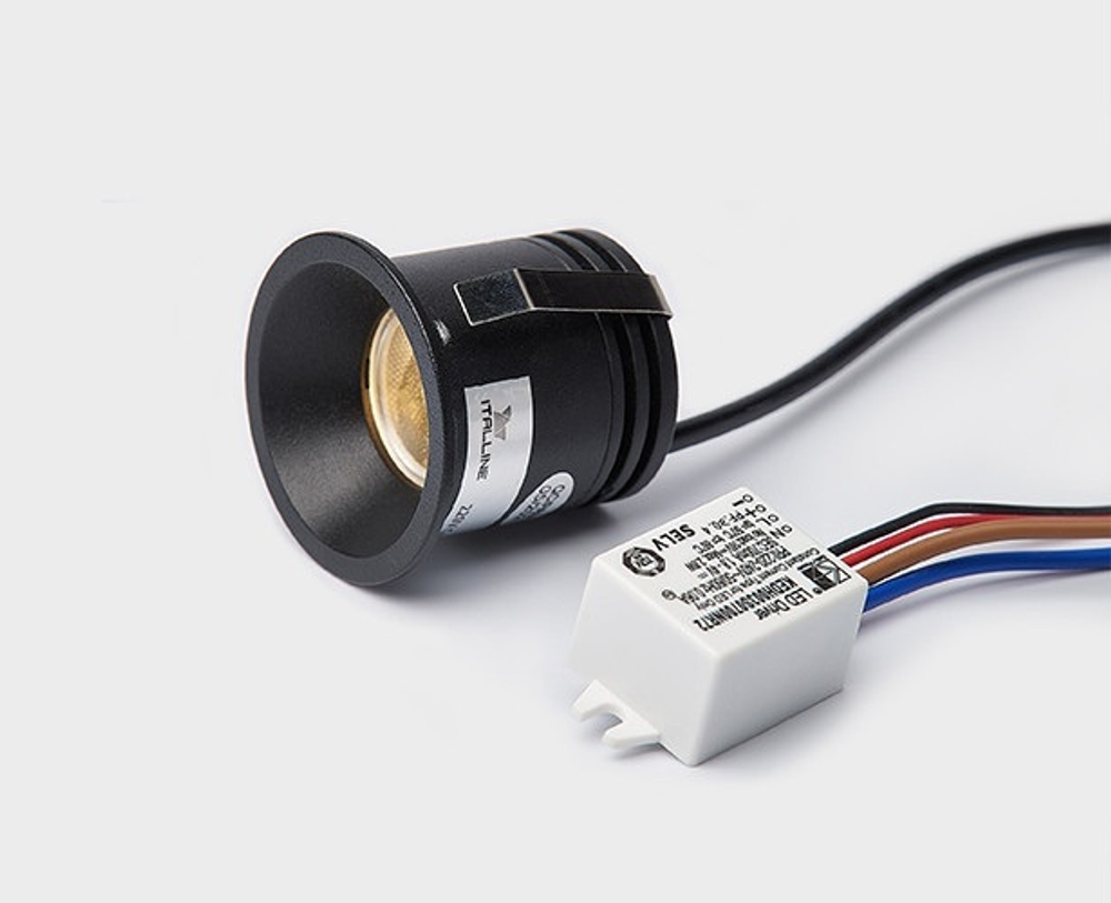 Встраиваемый светильник Italline DL 3027 DL 3027 black