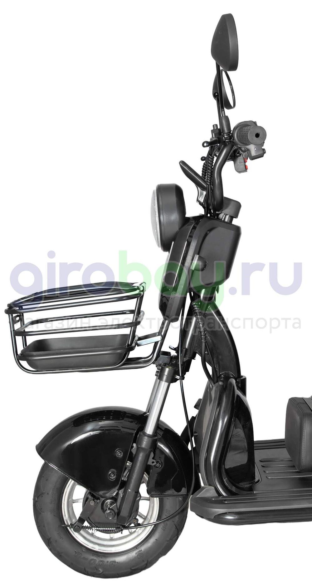 Электроскутер LS-CO KTX 1000W (60V/20Ah) - Черный фото №12