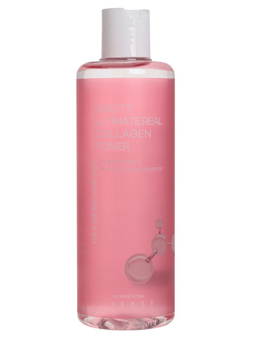 JIGOTT Тонер для лица с гидролизованным коллагеном/Ultimate Real Collagen Toner, 300мл