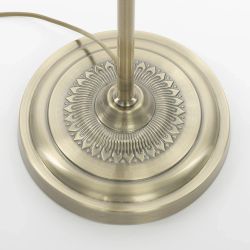 Citilux Вена CL402933T Торшер бронза со столиком и кремовым абажуром