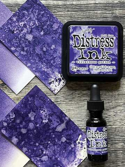 Distress Ink Pad. Villainous Potion