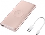 Внешний аккумулятор Samsung EB-U1200CPRGRU 10А∙ч с беспр.зарядкой, розовое золото