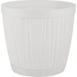 Горшок для цветов InGreen BARCELONA 9,6л, D270мм белый