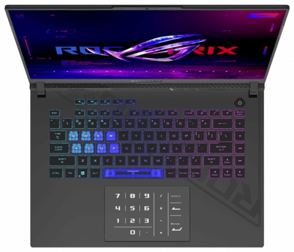 Ноутбук ASUS ROG Strix G16 G614JU-N3490 16" / 16 Гб / SSD 512 Гб / Без ОС / 90NR0CC1-M012J0