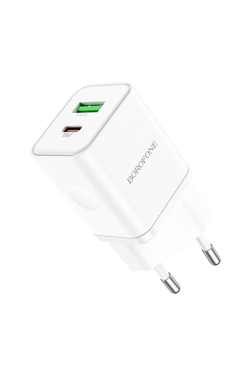 Зарядное устройство USB + USB-C BOROFONE BN7 PD20W+ QC3.0